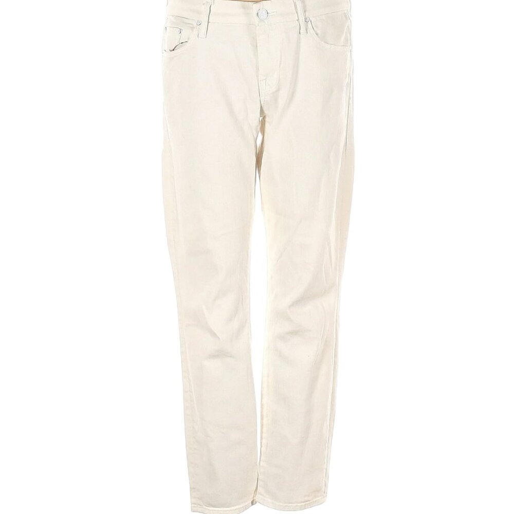 MOTHER The Looker Crop, Mirror Mirror, Size 27